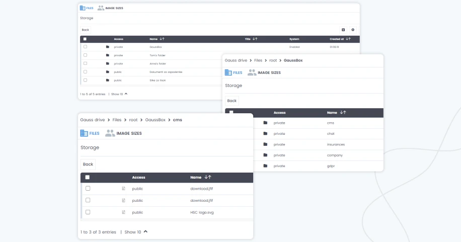 lead-management-software-storage-module